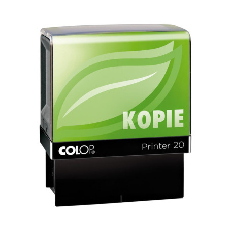 Tampon Auto-Encreur COLOP Printer 20 - Texte 'Copie' - Green Line