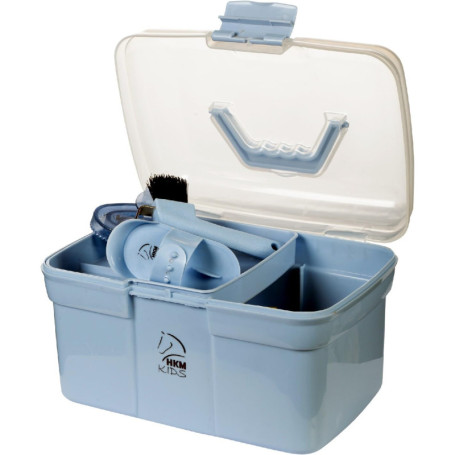 Kit de Pansage pour Enfants HKM - 7 Pièces Bleu Clair