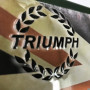Plaque Métal Rétro Triumph TR3 1962 - Décoration Murale Vintage 20x30 cm