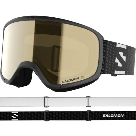 Masque de Ski Salomon Aksium 2.0 - Anti-Buée Unisexe pour Sports Outdoor