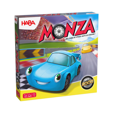 HABA Monza - Jeu de Course Automobile pour Enfants à Partir de 5 Ans