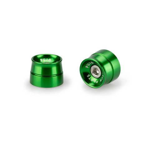 Embouts de Guidon Puig Speed Vert - Modèle 21013V