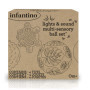 Coffret de 4 Balles Sensorielles Lumineuses et Musicales Infantino