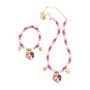 Parure de Bijoux Licorne Académie - Collier et Bracelet Colorés