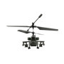 Hélicoptère Coaxial Apache AH-64 RTF avec Télécommande - Vert Foncé
