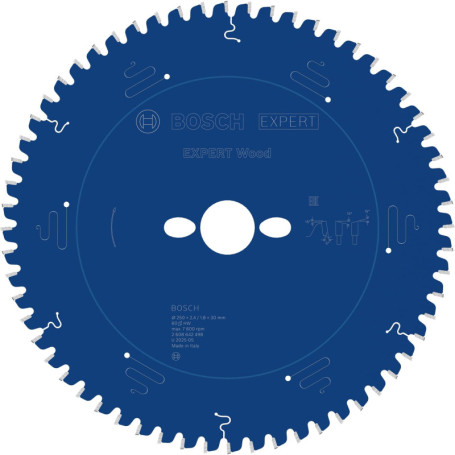 Lame de Scie Circulaire Bosch Expert Wood 250 mm - Précision et Durabilité