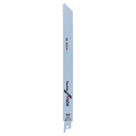 Lame de Scie Sabre Bosch 100 Pièces Flexible pour Métal 225 mm