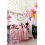 Lot de 8 gobelets décoratifs princesse rose pour anniversaire