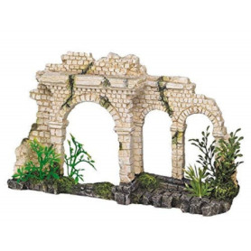 Décoration d'Aquarium Nobby avec Plantes et Arches - 25 x 6,5 x 15 cm