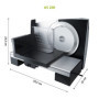 Trancheuse Steba AS 200 Pliable Noir pour Cuisine