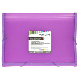 Classeur Accordéon Lavande Pastel Grafoplás - 13 Positions Soufflet