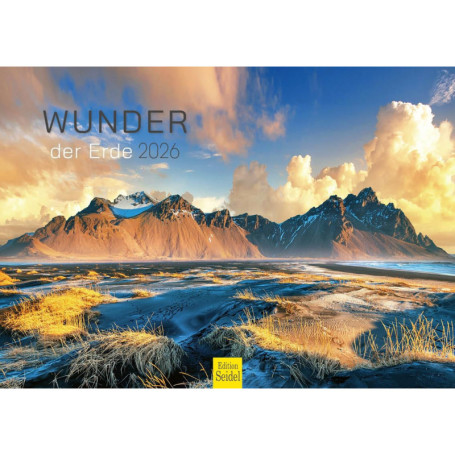 Calendrier mural 2026 Edition Seidel - Aurores boréales et paysages naturels