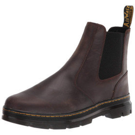 Bottes Chelsea Dr. Martens Embury pour Homme en Cuir Gaucho Crazy Horse