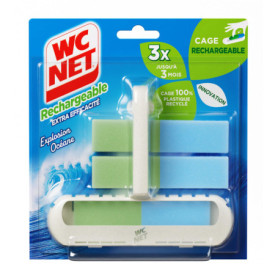 Recharge WC Net Océane - Bloc Nettoyant Parfumé 3x35,5g