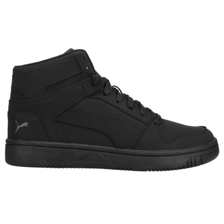 PUMA Rebound LayUp Mid - Chaussures de Basket Noir Castelock pour Homme