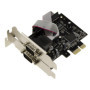 Carte Contrôleur PCIe 2 Ports RS232 DB9 - KALEA-INFORMATIQUE