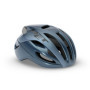 Casque de Vélo MET Rivale MIPS - Bleu Marine Argenté, Taille 56-58 cm