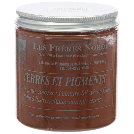 Pigment Rouge de Perse - Terre Colorante Les Frères Nordin