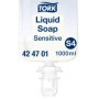Savon Liquide Tork pour Mains - Peaux Sensibles, 6 x 1000 ml