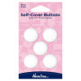 Set de 5 Boutons Auto-couvrants en Nylon - 22mm - Hemline