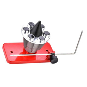 Équilibreur de Lame de Rechange Iegefirm pour Tondeuse à Gazon - Support Magnétique Rouge