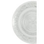 Lot de 3 assiettes de service en verre transparent Ø 33 cm - Villa d'Este Home Tivoli