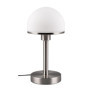 Lampe de Table Tactile Joost II en Nickel Mat
