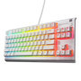 Clavier Gaming SteelSeries Apex 3 TKL Blanc avec RGB