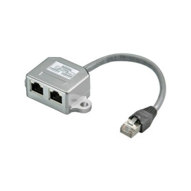 Adaptateur réseau Goobay RJ45 vers 2 prises Ethernet Cat 5