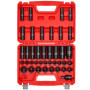 Coffret Professionnel de Douilles à Chocs VEVOR 39 Pièces - Kit Métallique 12,7 mm