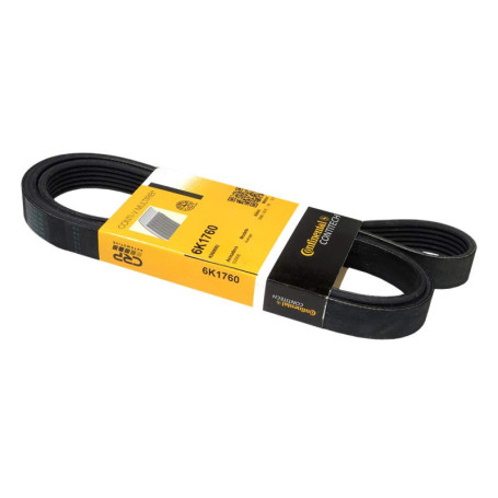 Courroie trapézoïdale ContiTech 6PK1760 pour voiture