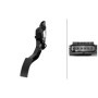 Capteur de Pédale d'Accélérateur Hella 6PV 312 418-001