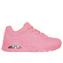 Baskets Skechers Uno Stand On Air Femme en Durabuck Corail
