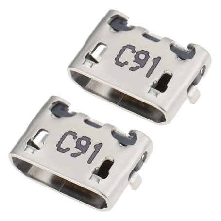 Connecteurs de Charge Micro USB 5 Broches pour ASUS Transformer Book T100HA et T100H - 2 pièces
