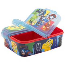 Boîte à déjeuner Avengers pour enfant avec compartiments pratiques
