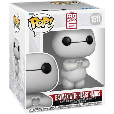Figurine Funko Pop! Baymax - Big Hero 6 avec Cœur en Mains