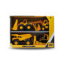 Pack de 4 Véhicules de Construction CAT - Camion, Chargeur, Excavatrice, Bulldozer