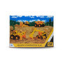 Pack de 4 Véhicules de Construction CAT - Camion, Chargeur, Excavatrice, Bulldozer