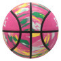 Ballon de Basketball Spalding Mcdavid Rainbow 5 - Couleur Rose