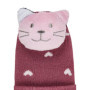 Chaussettes Hochet pour Bébé Chat - Rose Baies - Sterntaler
