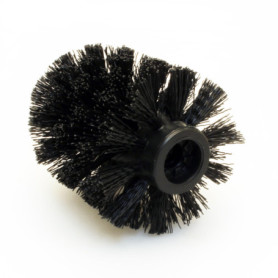 Brosse WC Design avec Support en Noir - Blomus