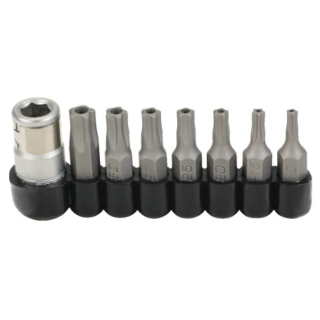Jeu d'embouts KS Tools 911.1480 en acier inoxydable 6,35mm