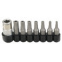 Jeu d'embouts KS Tools 911.1480 en acier inoxydable 6,35mm