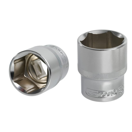 Douille 6 Pans KS Tools 1/2" 11 mm en Chrome Satiné