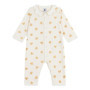 Pyjama Bébé Petit Bateau en Coton Imprimé Cœurs Dorés