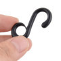 Crochets en Plastique S en Forme d'Anneau Pivotant - 12 Pièces Noires pour Sacs et Bagages