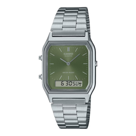 Montre Casio AQ-230A-3AMQYDF Analogique-Numérique en Acier Inoxydable