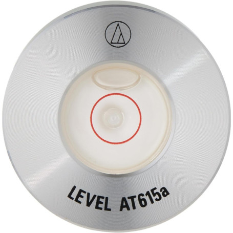 Niveau à bulle Audio-Technica AT615a pour platine vinyle en aluminium