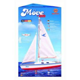 Voilier Möve Paul Günther - Yacht à Voile pour Enfants, 39 x 50 cm