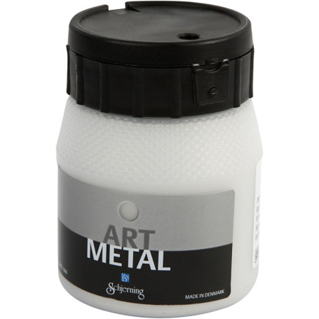 Peinture Métallique Brillante Creativ - Argent 300g